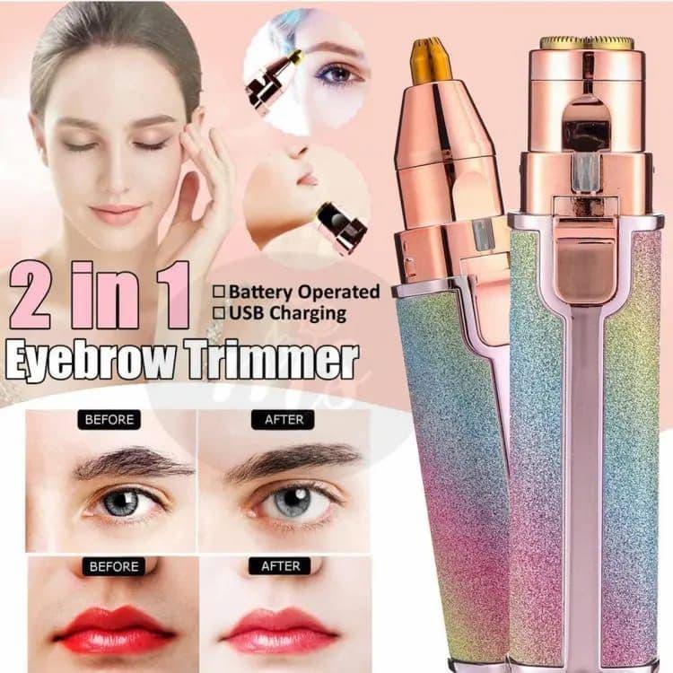 Rechargeable Women's Eyebrows Hair Trimmer